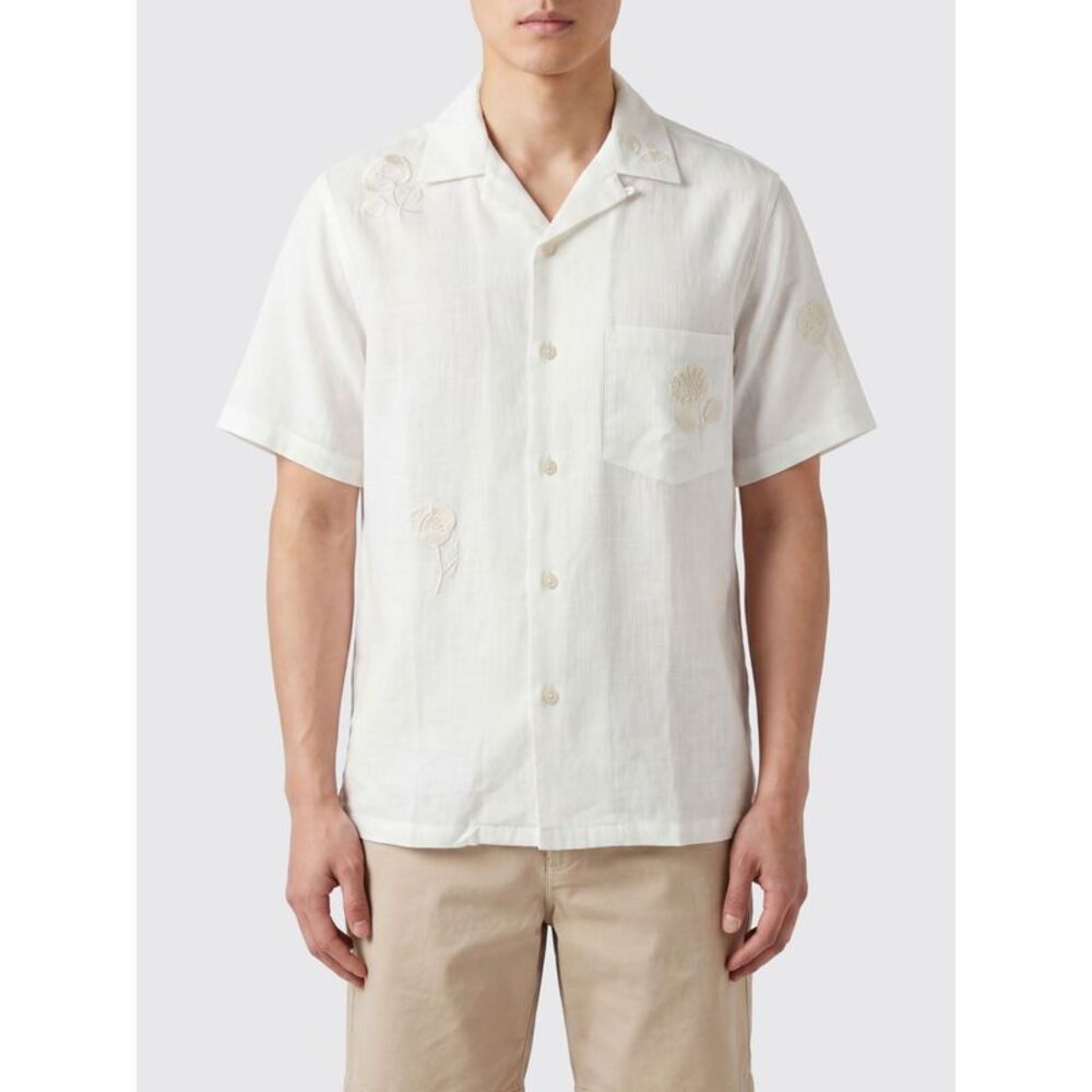 Portuguese Flannel Shirt Men White